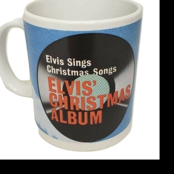 Elvis Christmas Album Mug - Picture 2 of 6